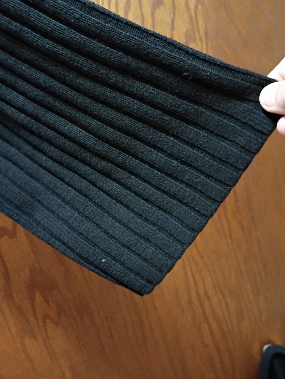 Barbour Ribbed Button-Front Sweater - Black - Picture 5 of 7